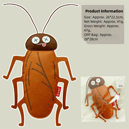 Peluche relleno de catnip con forma de insectos