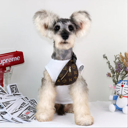 Cangurera elegante para mascotas