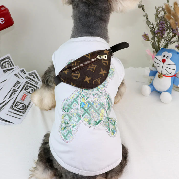 Cangurera elegante para mascotas