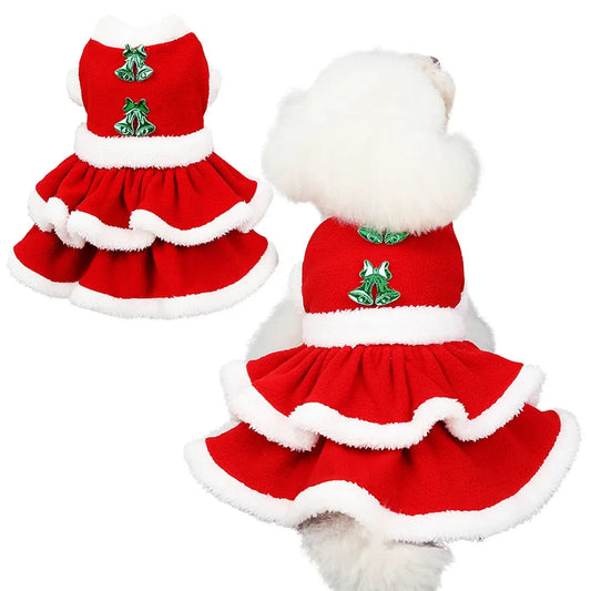 Vestido navideño de mascotas