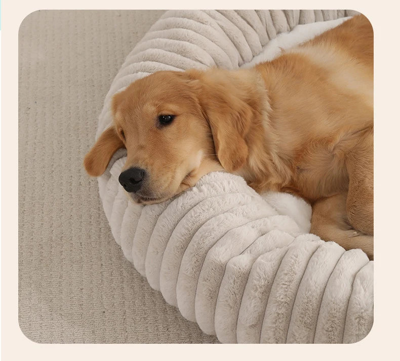 Cama redonda para perros medianos a grande Modelo M53 (dos tamaños)