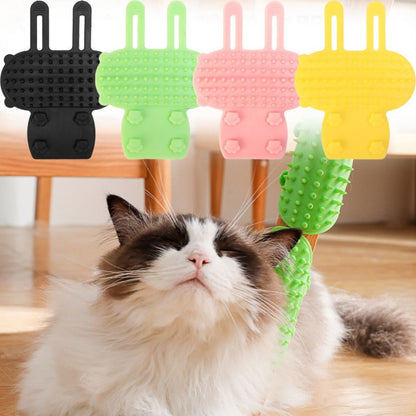Cepillo rascador para gatos