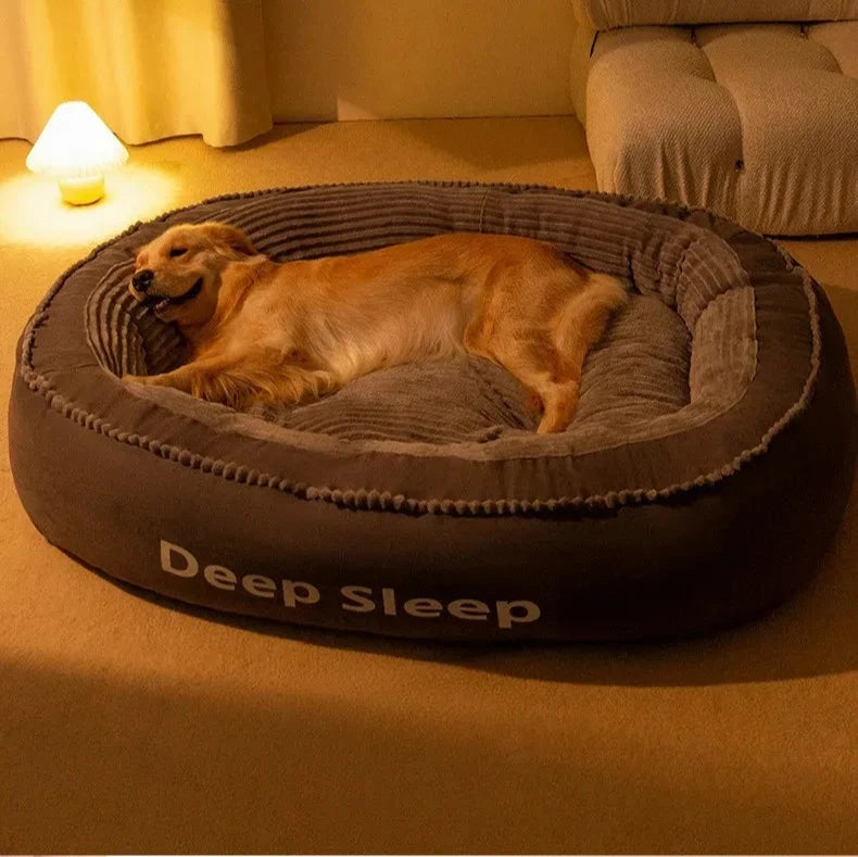 Cama deep sleep lavable para mascotas