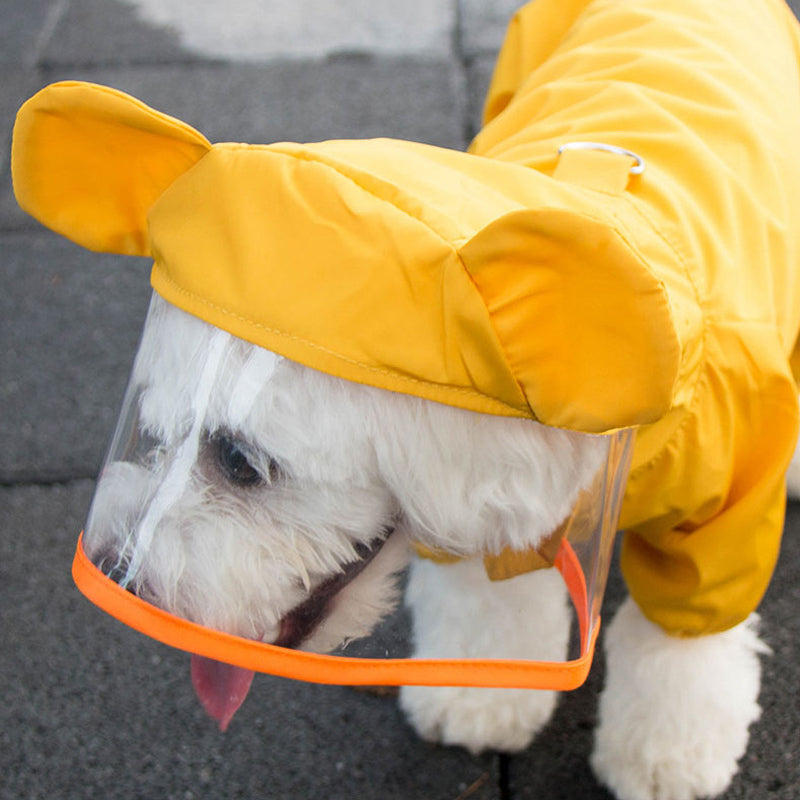 Capote de lluvia reflectante para mascotas (capote)