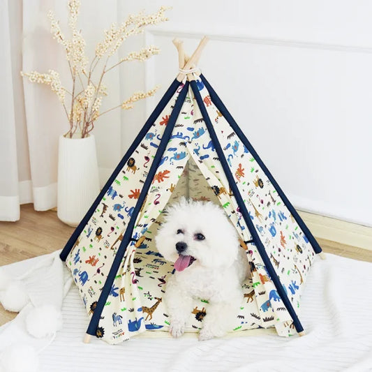 Teepee plegable para mascotas (Tipi)