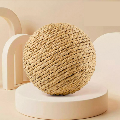Pelota para gatos de cuerda de sisal 10cm