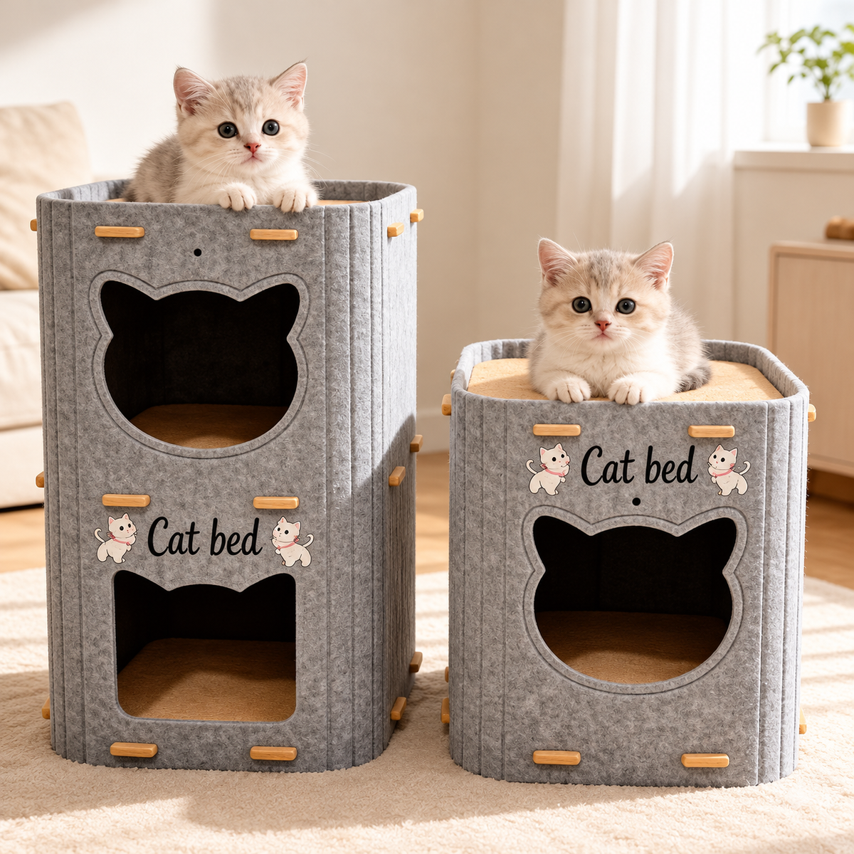 Rascador de fieltro RF07 para gatos (Dos tamaños disponibles)