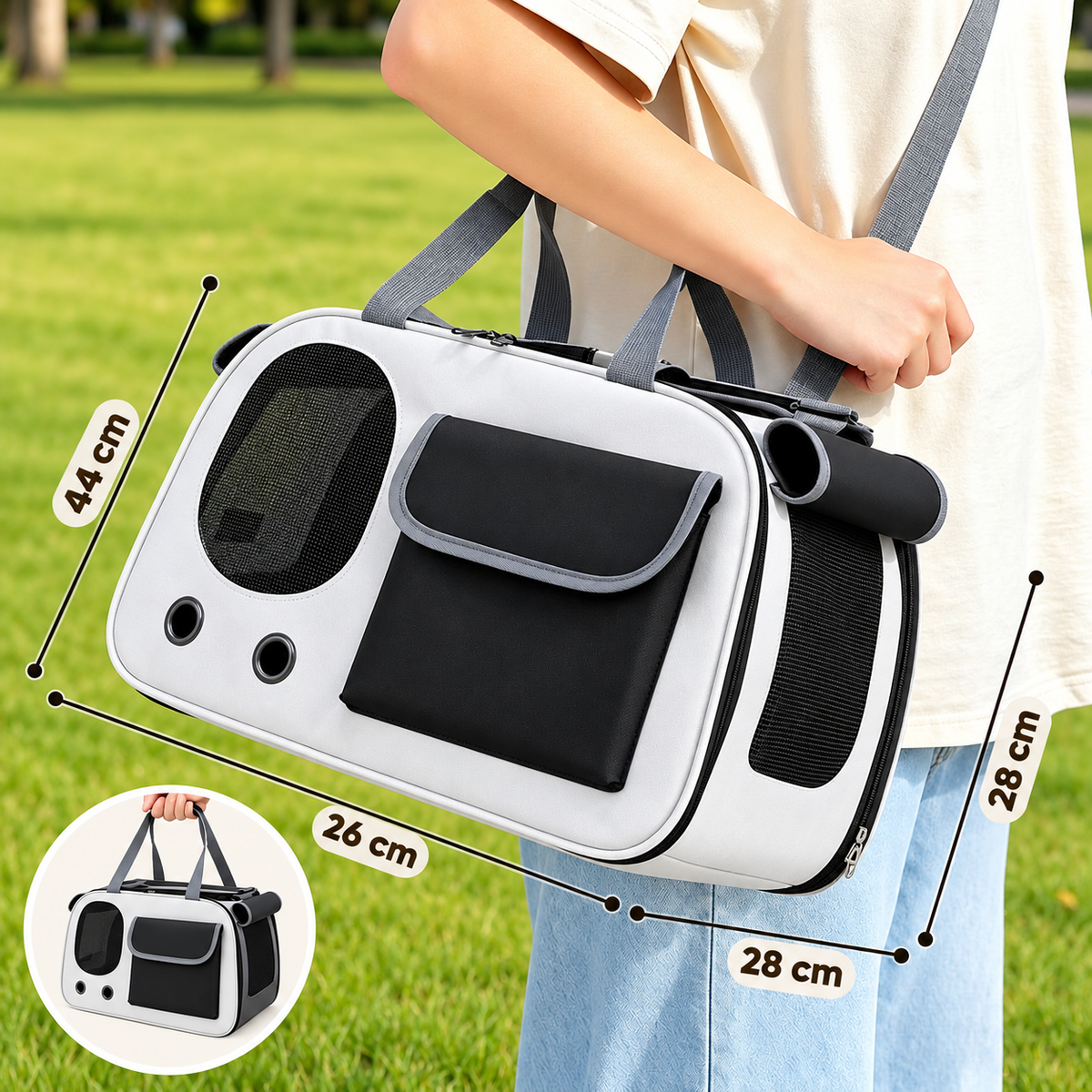 Bolso transportador para mascotas Modelo 321