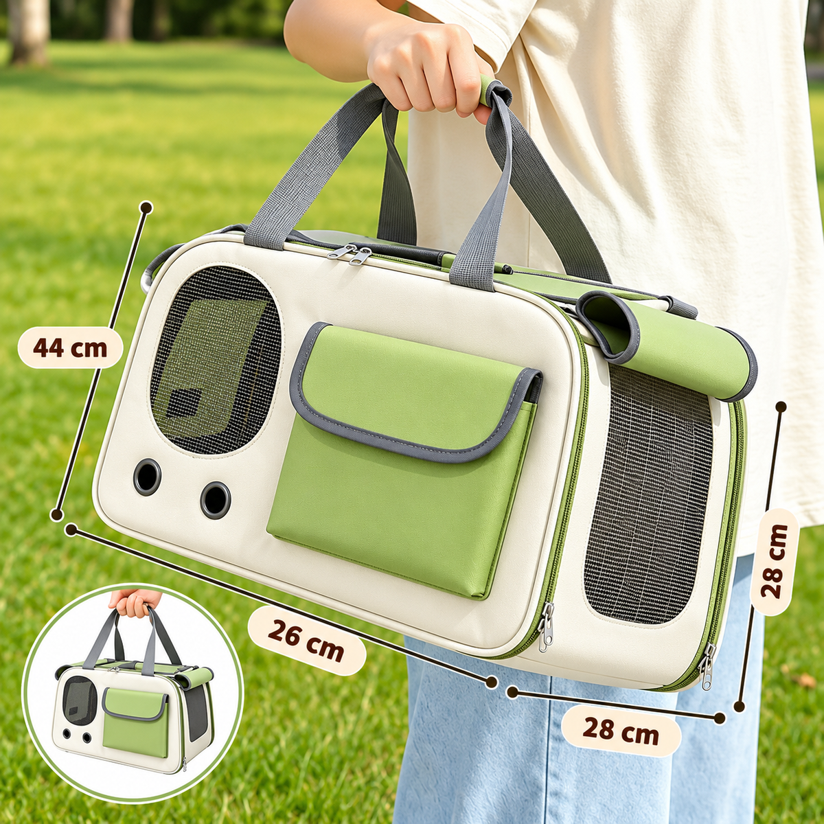 Bolso transportador para mascotas Modelo 321