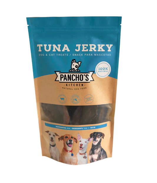 Snacks para Gato y Perro Pancho´s Kitchen: Tuna Jerky 50gr