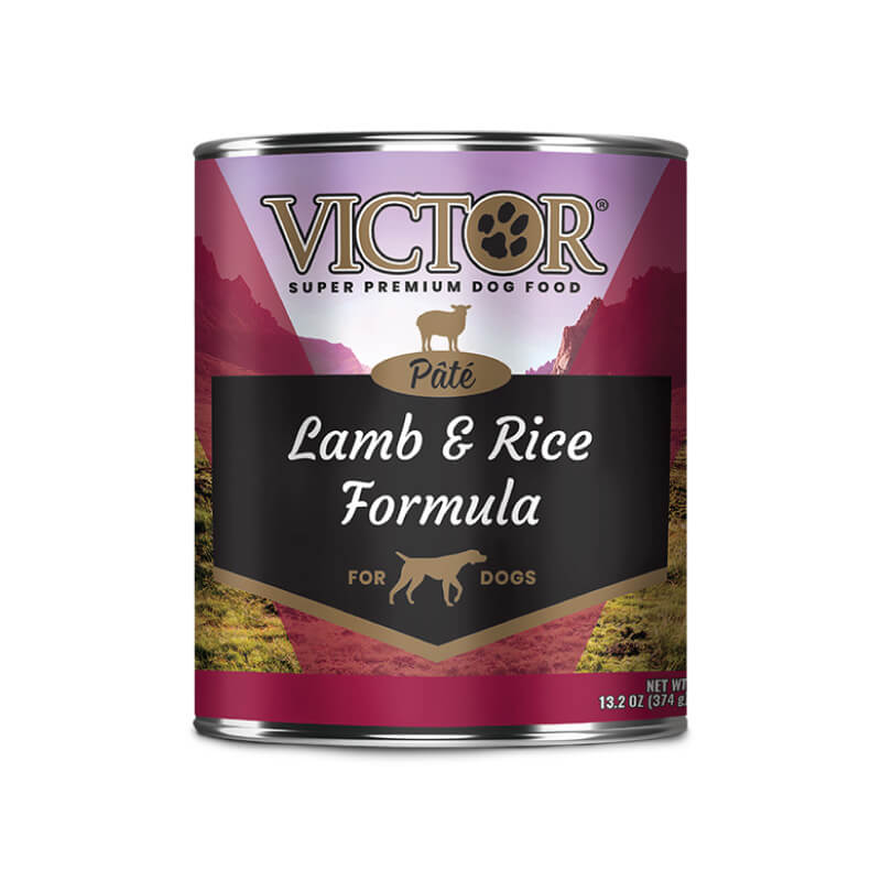 Comida Húmeda para Perro Victor: Paté, lamb and rice 374gr