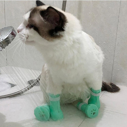 Botas antiarañazos para gatos (Talla única)