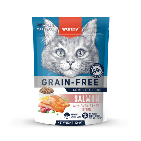 Comida para Gato Wanpy: Sabor a Salmon