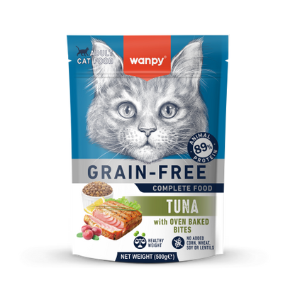 Comida para Gato Wanpy: Sabor a Tuna 1.5 KG
