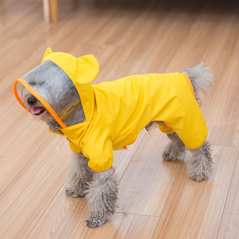 Capote de lluvia reflectante para mascotas (capote)