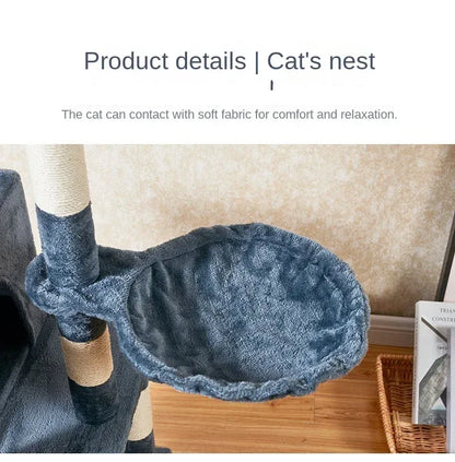 Torre para gatos azul 150CM (Modelo 8856)