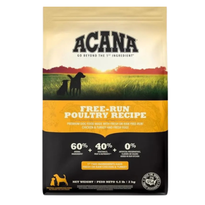 Comida para Perro Acana: Adulto Free Run Poultry 2kg