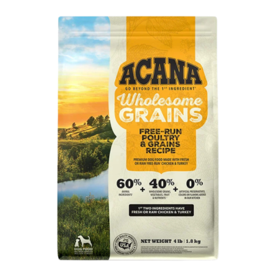 Comida para Perro Acana: Wholesome Grain, Free-run Poultry, 1.8Kg