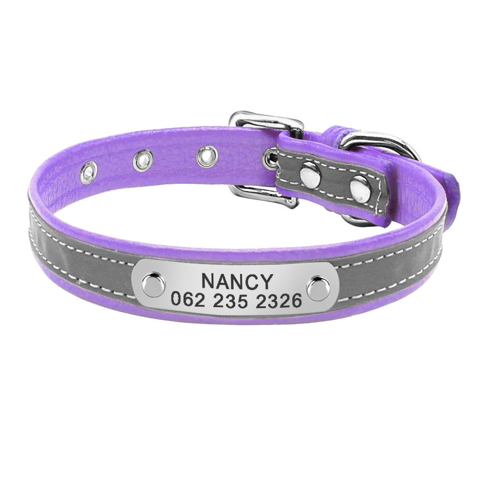 Collar personalizado para perros de raza pequeña y grande