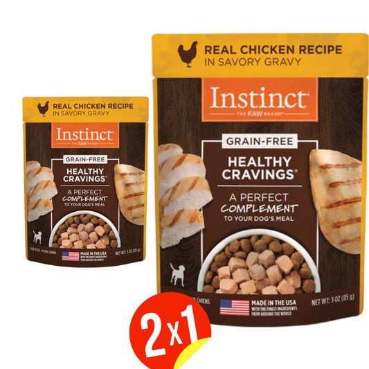 Comida Húmeda para Perro Instinct: Healthy Cravings Chicken Recipe 85gr