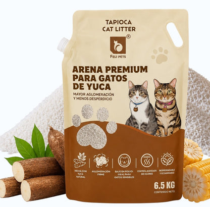 Arena premium de yuca Felipets 6.5KG