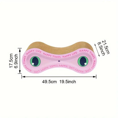 Rascador de cartón corrugado para gatos