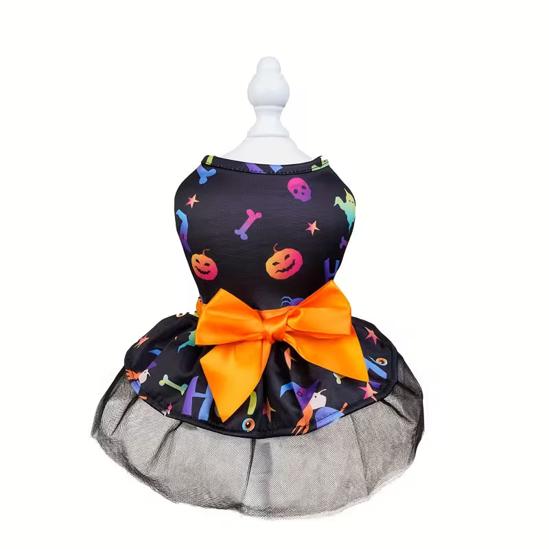 Vestido de halloween para mascotas #3