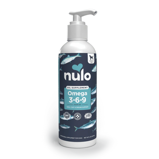 Aceite de Salmón para Perros Nulo: Omega 3, 6 y 9 16oz