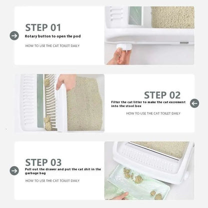 Arenero abierto con sistema de limpieza AT1003