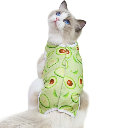 Traje de recuperación para gatos pequeños modelo #2
