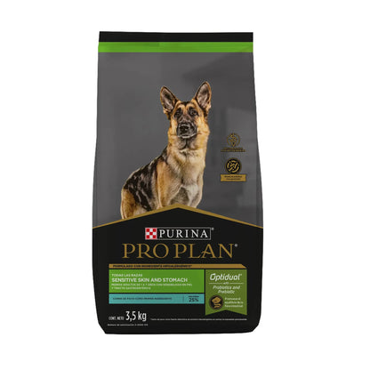 Comida para Perro Purina: Pro plan Estómago y piel sensible, carne de pavo 3kg
