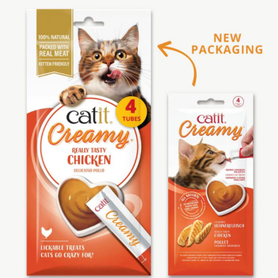 Snacks para Gato Catit Creamy: Pollo 75gr