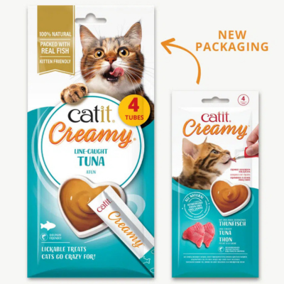 Snacks para Gato Catit Creamy: Tuna 75gr
