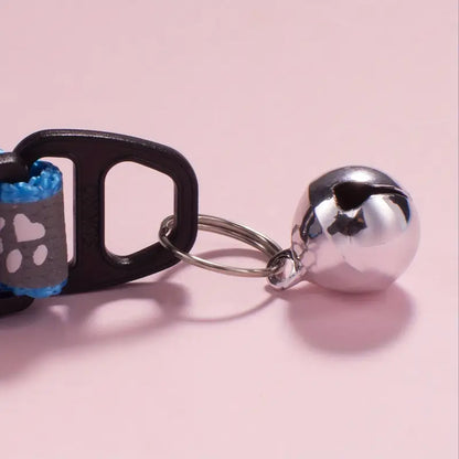 Collar reflectivo con broche de seguridad para gatos