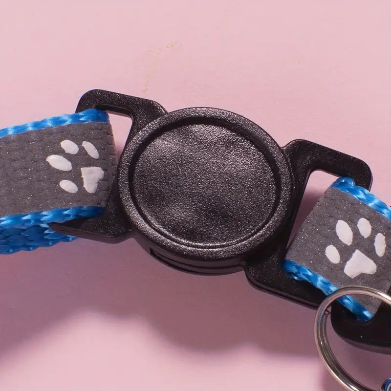 Collar reflectivo con broche de seguridad para gatos