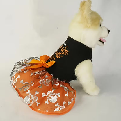 Vestido de halloween para mascotas #1