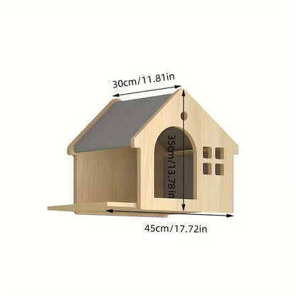 Villa de Gato para pared (Modelo-A)