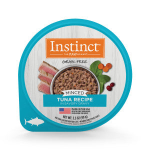 Comida Húmeda para Gato Instinct: Original Minced Cups Tuna Recipe 99gr