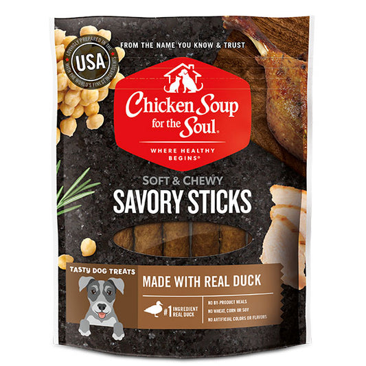 Snacks para Perro Chicken Soup for the Soul: Palitos salados de Pato 5oz