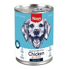 Comida Humeda para Perro Wanpy: Lata, Chicken Liver 375g