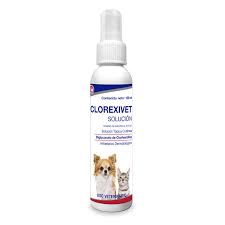 Solución Clorexivet para Perro y Gato: Antiséptico Dermatológico, solución tópica cutánea 100ml