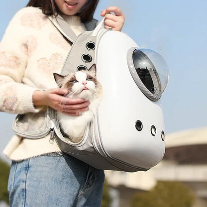 Mochila estilo capsula para mascotas hasta 8KG
