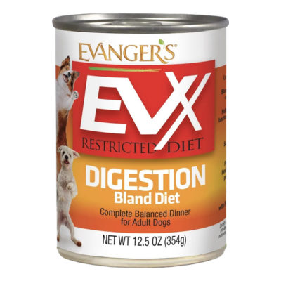 Comida Húmeda para Perro Evangers: Dieta restringida, apoyo a la digestión 354g
