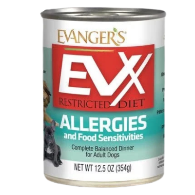 Comida Húmeda para Perro Evangers: Alergías y sensibilidad alimenticia 354g