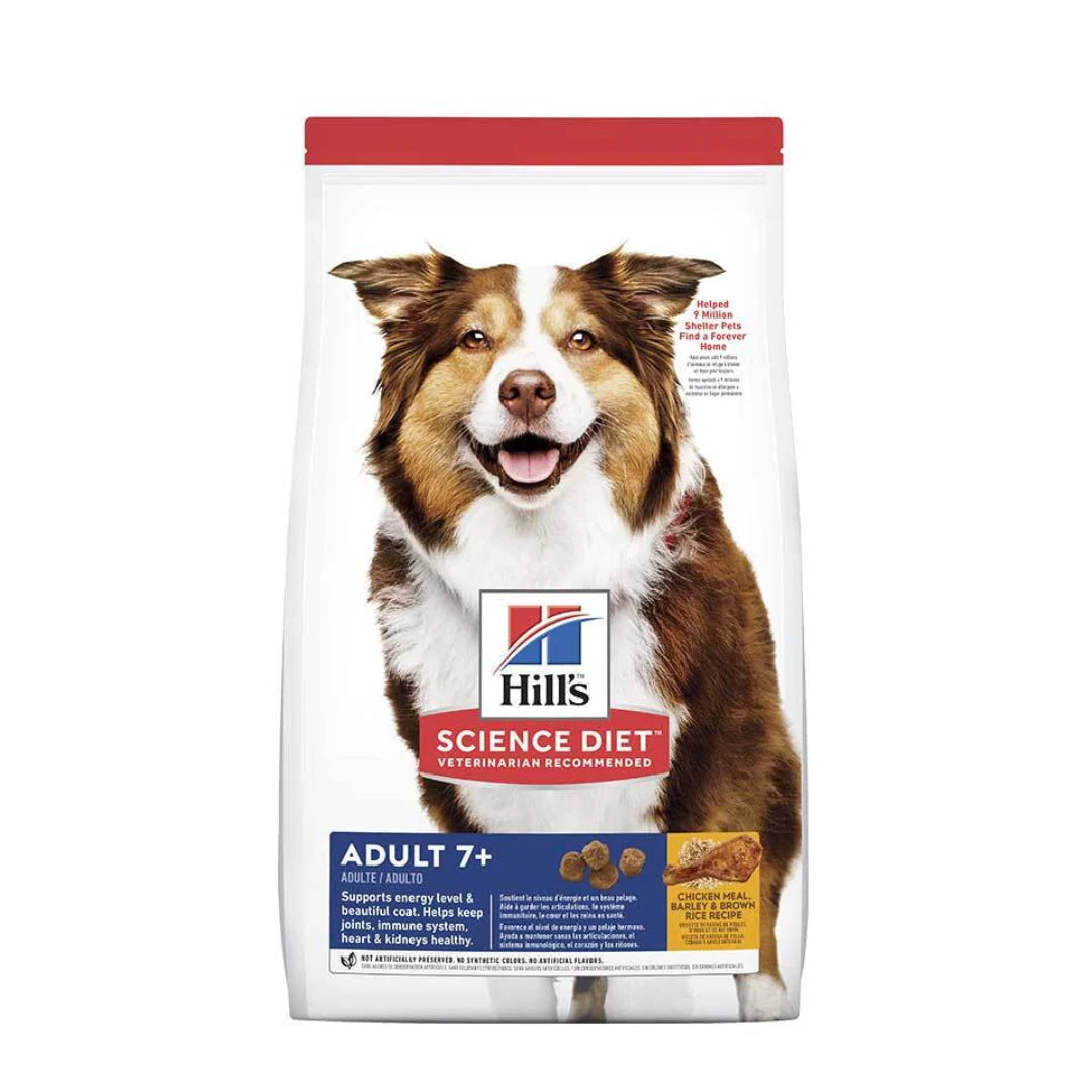 Comida para Perro Hills: Science Diet, Adulto 7+ Senior, Todas las razas 3kg