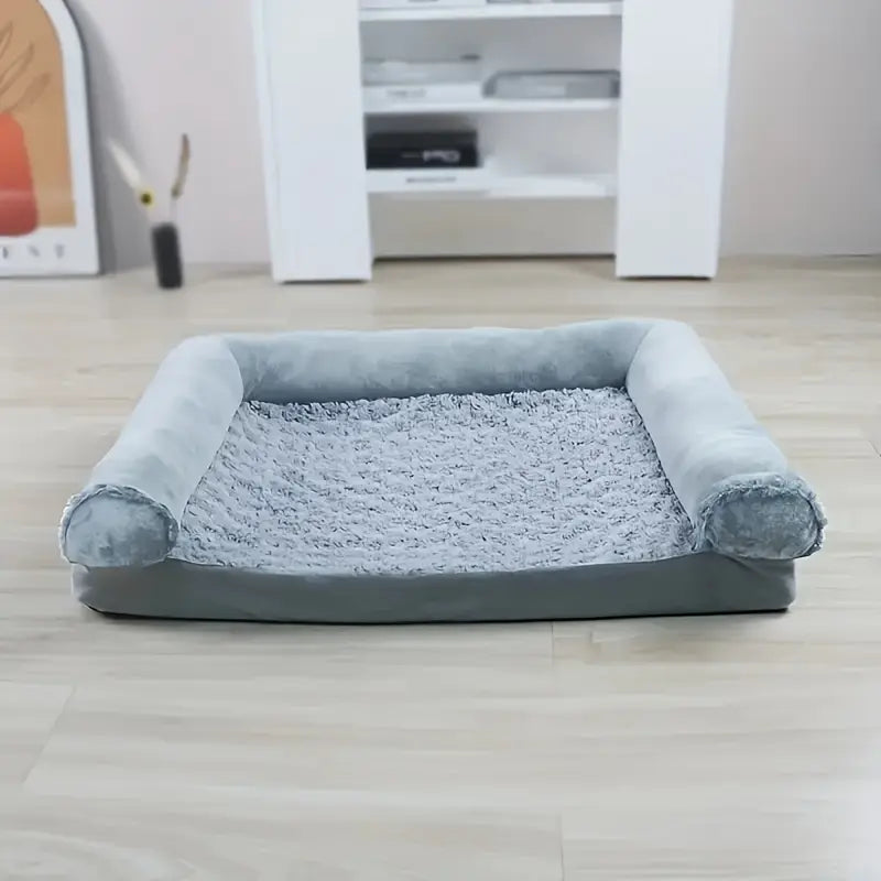 Cama acolchonada afelpada para perros M24