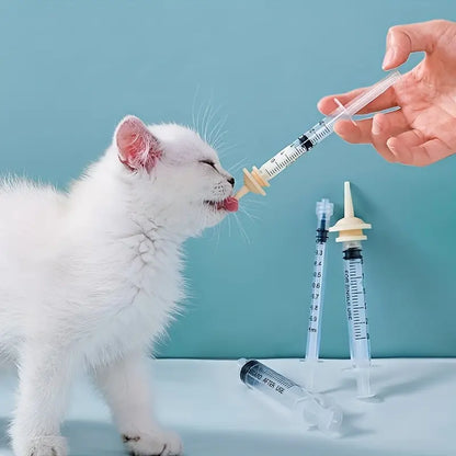 Jeringa para alimentación de mascotas bebes