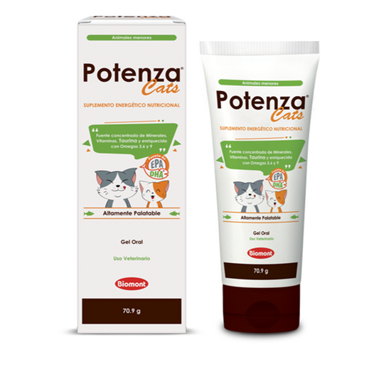 Suplemento energético nutricional Potenza: Gatos, 80g