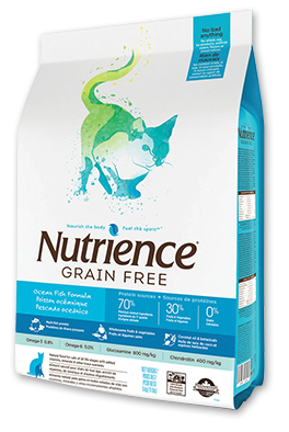 Comida para Gatos Nutrience: Grain Free Fórmula Pescado Oceánico 2.5KG/5.6KG