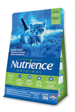 Comida para Gatos Nutrience: Original Gatito Saludable, Pollo con Arroz Integral 2.5KG